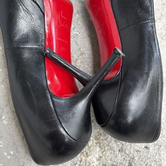 Christian Louboutin Black Women's Shoes - Picture 8 of 11